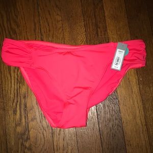 Pink bathing suit bikini bottoms